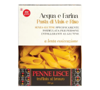 Nutri té penne lisce pasta di mais e riso acqua e farina senza glutine 250 grammi