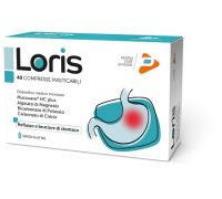 Loris dispositivo medico per l'apparato gastro-intestinale 40 compresse masticabili