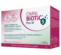 Omni Biotic Pro-Vi 5 integratore con probiotici e prebiotici 30 bustine
