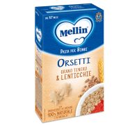 Mellin pasta per bimbi orsetti grano tenero e lenticchie 280 grammi