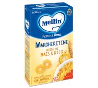 Mellin Margheritine pasta per bimbi farine di mais e riso 280 grammi 