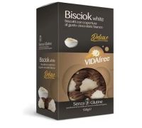 Vidafree bisciok al cioccolato bianco biscotti senza glutine 150 grammi