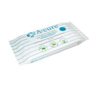 A+Cure salviettine imbevute per l'igiene del corpo 100 pezzi