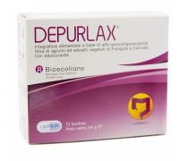 Depurlax integratore per la regolarità del transito intestinale 12 bustine