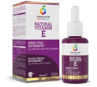 Natural Vitamin E siero viso antiossidante nutriente 30ml