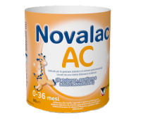 Novalac AC latte per flatulenza gonfiore e dolori addominali dei bambini polvere 800 grammi