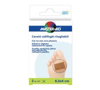 Master Aid Foot Care cerotti callifughi ritagliabili 6,5 x 4cm 2 pezzi