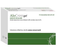 AloCrossgel gocce oculari lubrificanti 15 monodose 0,35ml