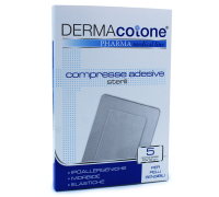 Dermacotone compressa adesiva sterile 10 x 15cm 5 pezzi