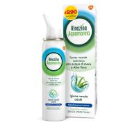 Rinazina Aquamarina Aloe soluzione isotonica intensa per igiene nasale spray 100ml