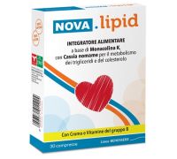 Nova Lipid integratore per il metabolismo dei trigliceridi e del colesterolo 30 compresse