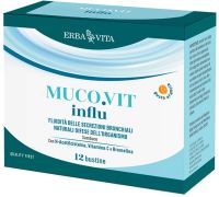 Mucovit Influ integratore per liberare vie respiratorie 12 bustine