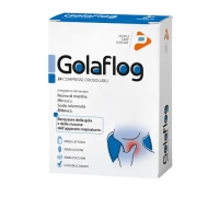 Golaflog integratore per il benessere della gola 24 compresse orosolubili
