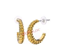 Biojoux Twist Again orecchini in acciaio chirurgico