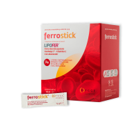 Ferrostick integratore di lipofer per la normale formazione dei globuli rossi 30 stick