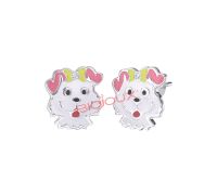 Biojoux Nala Puppy orecchini in acciaio chirurgico