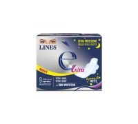 Lines è Extra assorbenti notte con ali 9 pezzi