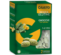 Giusto senza glutine gnocchi con spinaci 500 grammi