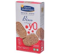 Piaceri Mediterranei bisco yo ai lamponi senza glutine 200 grammi