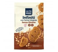 Nutrifree infiniti biscotti con farina integrale senza glutine 250 grammi