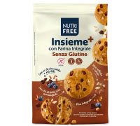 Nutrifree insieme+ biscotti con farina integrale senza glutine 250 grammi