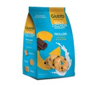 Giusto Senza Zucchero frollini con gocce di cioccolato 350 grammi