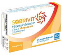 Sabrivit D3 integratore per il sistema immunitario e le ossa 30 compresse
