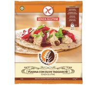 Riccione piadina con olive taggiasche senza glutine 250 grammi