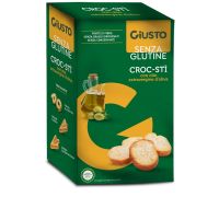 Giusto senza glutine croc-stì snack senza glutine 100 grammi