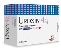 Uroxin 4G integratore per la normale funzione del tratto urinario 14 bustine