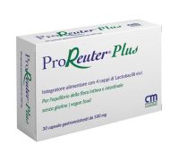 Proreuter Plus integratore per l'equilibrio della flora intima e intestinale 30 capsule