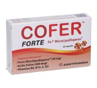 Cofer Forte integratore a base di ferro 20 capsule
