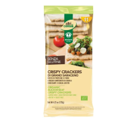 Probios crispy crackers al grano saraceno senza glutine 120 grammi