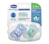 Chicco Physioforma Light 6-16m succhietto in silicone 2 pezzi