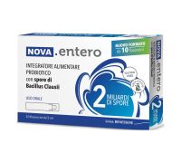 Nova Entero 2 miliardi integratore di fermenti lattici 10 flaconcini 5ml