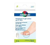 Master Aid Foot Care protezione in gel conica per il 5° dito 2 pezzi
