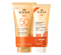 Nuxe Sun spf 50 latte solare corpo 150ml + shampoo doccia doposole 100ml 
