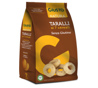 Giusto senza glutine taralli ai 7 cereali 200 grammi