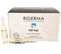Riderma PRP trattamento rigenerante per capelli e cuoio capelluto 10 fiale x 6ml