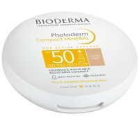 Bioderma Photoderm compact minéral spf 50+ claire solare protettivo per il viso 10 grammi