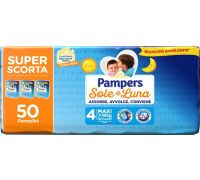 Pampers Sole e Luna pannolini 7-18kg taglia 4 maxi 50 pezzi