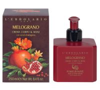 L'Erbolario melograno crema corpo e mani nutriente 250ml