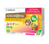 Arkoroyal Junior Pappa Reale integratore ricostituente e immunostimolante 20 flaconcini