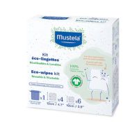 Mustela salviette detergenti lavabili e riutilizzabili 10 pezzi