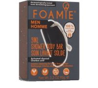 Foamie uomo 3 in 1 what a men detergente corpo e capelli 80 grammi