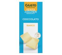 Giusto senza zucchero cioccolato bianco 85 grammi