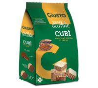 Giusto senza glutine Cubì wafer al cacao 250 grammi