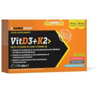 Vitamine D3+K2 integratore per l’apparato muscolo-scheletrico 60 compresse