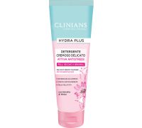 Clinians Hydra Plus Detergente Cremoso Delicato con Estratto di Malva Attiva Antistress per Pelli Secche e Sensibili 150ml