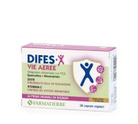 Difes x vie aeree integratore per il benessere delle vie respiratorie 30 capsule